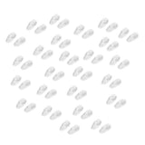 Maxbell 6x25 Pairs S09 Screw in Silicone Eyeglass Sunglass Nose Pads