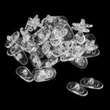 Maxbell 8x25 Pairs S09 Screw in Silicone Eyeglass Sunglass Nose Pads