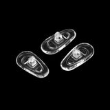 Maxbell 8x25 Pairs S09 Screw in Silicone Eyeglass Sunglass Nose Pads