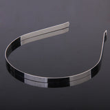 Maxbell 4x 10pcs 4-size 3mm- 7mm Blank Plain DIY Headbands Hair Band accessory