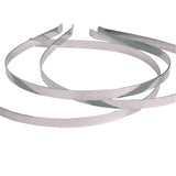 Maxbell 4x 10pcs 4-size 3mm- 7mm Blank Plain DIY Headbands Hair Band accessory