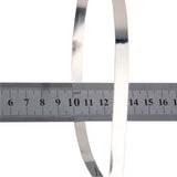 Maxbell 4x 10pcs 4-size 3mm- 7mm Blank Plain DIY Headbands Hair Band accessory