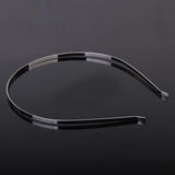 Maxbell 4x 10pcs 4-size 3mm- 7mm Blank Plain DIY Headbands Hair Band accessory