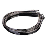 Maxbell 4x 10pcs 4-size 3mm- 7mm Blank Plain DIY Headbands Hair Band accessory