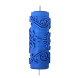Maxbell 2pcs 5.9" Wall Painting Roller Home Decoration Machine Empaistic Flower Pattern