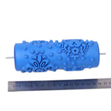 Maxbell Reusable DIY Wall Decoration Painting Machine + 3 Flower Pattern Roller Brushe