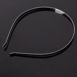 Maxbell 4x 10pcs 4-size 3mm- 7mm Blank Plain DIY Headbands Hair Band accessory