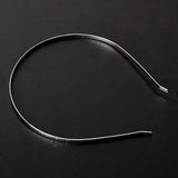 Maxbell 4x 10pcs 4-size 3mm- 7mm Blank Plain DIY Headbands Hair Band accessory
