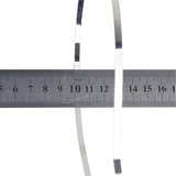 Maxbell 4x 10pcs 4-size 3mm- 7mm Blank Plain DIY Headbands Hair Band accessory