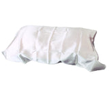 Maxbell Maxbell 100% Silk Fashion Soft Pillow Cover for Beauty of Hair and Face Soft Gift -White