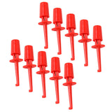 Maxbell Pack of 20Pcs Black & Red Mini Test Hook Probe Spring Clip for PCB SMD
