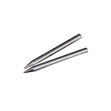 Maxbell 2x2 Silvery 60W 5mm Replacement Welding Soldering Solder Iron Point/Bevel Tip