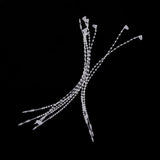 Maxbell 1100 x 5'' Plastic Tag line Tie & 8'' Label sling bullet tag string