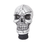 Maxbell Silver Aluminium Alloy Skull Universal Car Truck Manual Gear Shift Knob - Aladdin Shoppers