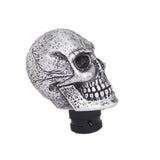 Maxbell Silver Aluminium Alloy Skull Universal Car Truck Manual Gear Shift Knob - Aladdin Shoppers