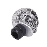 Maxbell Silver Aluminium Alloy Skull Universal Car Truck Manual Gear Shift Knob - Aladdin Shoppers