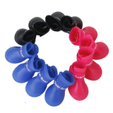 Maxbell Pet Dog Waterproof Skidproof Rain Shoes Boot Size M Black - Aladdin Shoppers