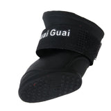 Maxbell Pet Dog Waterproof Skidproof Rain Shoes Boot Size M Black - Aladdin Shoppers