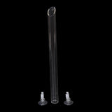 Maxbell Acrylic Shrimp Feeding Food Bowl Tray + 27cm Feeder Tube for Aquarium Fish Tank