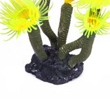 Maxbell 2x Artificial Fake Sea Anemone Coral Aquarium Fish Tank Ornament Decor