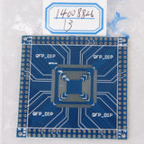 Maxbell 4xQFP 32/44/48/64/100/144 pin 0.5mm to DIP Pinboard Adapter Converter