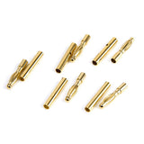 Maxbell 60 Pairs 2mm/3.5mm/4mm Gold-plated Bullet Banana Plug RC Battery Connector