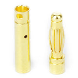 Maxbell 20 Pairs 4mm Gold-plated Banana Plug Motor Electronic Connector