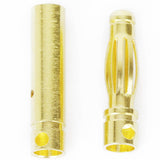Maxbell 20 Pairs 4mm Gold-plated Banana Plug Motor Electronic Connector
