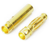 Maxbell 60 Pairs 2mm/3.5mm/4mm Gold-plated Bullet Banana Plug RC Battery Connector