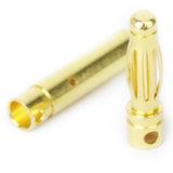Maxbell 20 Pairs 4mm Gold-plated Banana Plug Motor Electronic Connector
