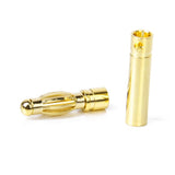 Maxbell 20 Pairs 4mm Gold-plated Banana Plug Motor Electronic Connector