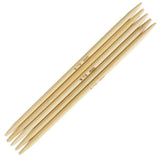 Maxbell 11 Sets 4.9" Bamboo Knitting DIY Double Pointed 2.0--5.0mm +11 Circular Needles