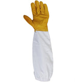 Maxbell White Beekeeping Bee Keeping Jacket Veil Suit Dress Smock+ Protective Gloves