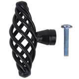 Maxbell 3x Spiral/Twist Style Kitchen Cabinet Drawer Bin Cupboard Door Handle Pull Knob