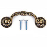 Maxbell 5pcs 125mm Antique Bronze Cupboard Cabinet Closet Drawer Door Pull Handle Decor