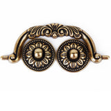 Maxbell 2pcs 125mm Antique Bronze Cupboard Cabinet Drawer Door Pull Handle Decoration