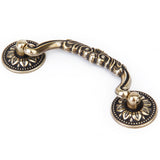 Maxbell 5pcs 125mm Antique Bronze Cupboard Cabinet Closet Drawer Door Pull Handle Decor