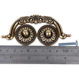 Maxbell 5pcs 125mm Antique Bronze Cupboard Cabinet Closet Drawer Door Pull Handle Decor