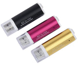 Maxbell Mini Golden 4 Ports USB 2.0 SD/MMC/RS MMC/Mini SD /TF All in one Memory Card Reader