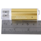 Maxbell Mini Golden 4 Ports USB 2.0 SD/MMC/RS MMC/Mini SD /TF All in one Memory Card Reader