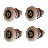 Maxbell 4x4 X Replacement Shower Door Roller Wheel Runner Diameter 27mm