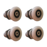 Maxbell 4x4 X Replacement Shower Door Roller Wheel Runner Diameter 27mm