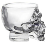 Maxbell 2x 73ml Crystal Skull Head Vodka Drinking Wine Glassware Cup for Home Bar Party