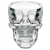 Maxbell 2x 73ml Crystal Skull Head Vodka Drinking Wine Glassware Cup for Home Bar Party