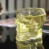 Maxbell 2x 73ml Crystal Skull Head Vodka Drinking Wine Glassware Cup for Home Bar Party