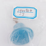 Maxbell 5 x Blue Round Ceramic Kitchen Cabinet Cupboard Handles Pull Knobs