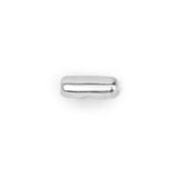 Maxbell 4x100 Pcs Ball Chain Connectors Clasp-Fit 2.4mm - Silver