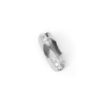 Maxbell 4x100 Pcs Ball Chain Connectors Clasp-Fit 2.4mm - Silver