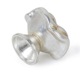 Maxbell 2 x Antique Silver Rose Cabinet Drawer Furniture Door knob Handle Pull Hardware 33mm