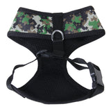 Maxbell Maxbell Pet Dog Puppy Soft Mesh Adjustable Harness Clothes Size XL - Camo Green